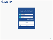 Tablet Screenshot of grip-security.com